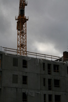 Kaupunki rakentamista syksyllä 2012